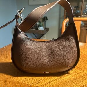Brand New DKNY Dark Brown Shoulder Bag
